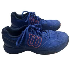 Wilson Kaos Comp Tennis Court Shoes Women's Size 9.5 Blue Vibrant